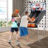 Indoor Double Electronic Basketball Game with 4 Balls