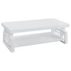 High Glossy White Rectangular Coffee Table