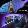 KARNOX Ergonomic Gaming Chair,Adjustable Office Computer Chair with Lumbar Support ,Tall Back Swivel Chair with Headrest and Armrest,Comfortable Recli